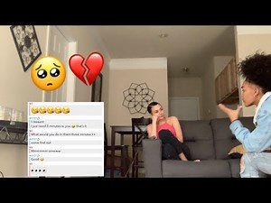 CAUGHT GIRLFRIEND CHEATING ON SNAPCHAT (PRANK)) || Kayla and Sye