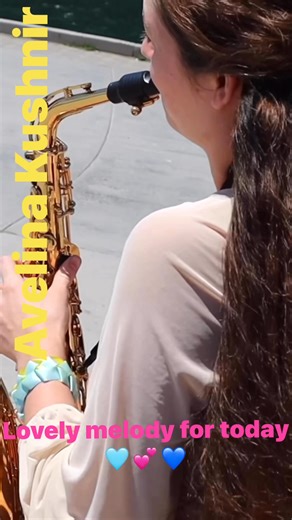 Saxophone #avelina Kushnir #music #girls | Avelina Kushnir