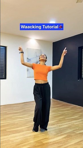 Waacking Tutorial❤️ #dance #shortsfeed #shorts #waackingwithnisha #waacking #viralvideo