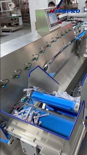 Sticks Pouch Sorting Machine#sachetpackingmachine