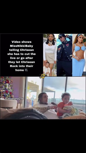 @rapspotlightsmedia on Instagram: "#missnikkibaby telling #chrisean to cut the live 💀 @rapspotsnews"