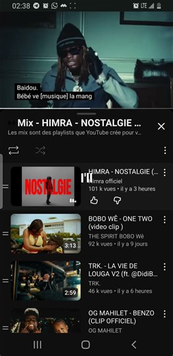 Himra NOSTALGIE clips officiel #himra ‪@himraofficiel3231‬