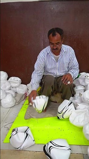 Rugby Ball Manufacturing in Factory