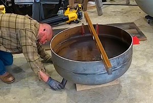 Upcycling Scrap METAL Into DIY Fire Pits | The Kelley's country life