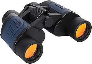 60x60 Compact Binoculars for Adult with Low Light Vision,BAK4 Prism FMC Lens HD Professional Waterproof,High Powered Easy Focus,for Bird Watching,Hunting,Traveling,Sightseeing