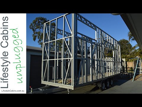 Tiny House Build Steel Frame Install