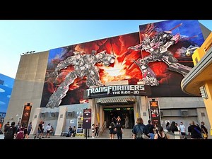 (2024) Transformers The Ride 3D at Universal Studios Hollywood Low Light POV