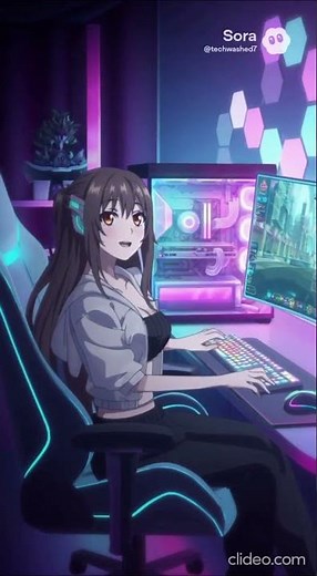 Gamer E-Girl Mind Controlled into playing Support #hypnosis #mindcontrol #anime