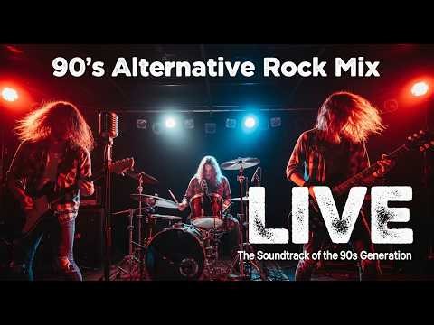 90's Alternative Rock Mix 🔥 LIVE | The Soundtrack of the 90s Generation
