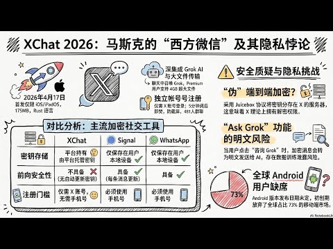 马斯克版“微信”正式上线！xChat 真的安全吗？揭秘隐藏的隐私真相 🚨