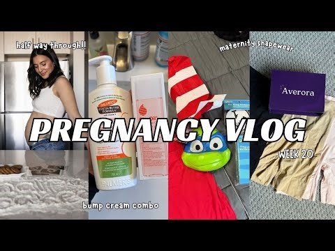20 WEEKS PREGNANT | another anatomy scan, maternity shapewear, prepping for Halloween, bump cream