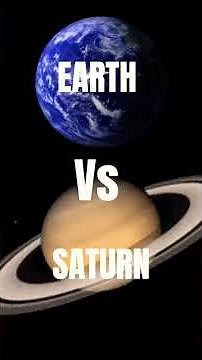 EARTH VS SATURN