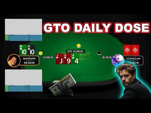 Linus Loeliger vs. asianflushie GTO Training