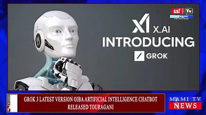 152K views · 1.5K reactions | GROK 3 LATEST VERSION OIBA ARTIFICIAL INTELLIGENCE CHATBOT RELEASED TOURAGANI... | MAMI TV Network | Facebook
