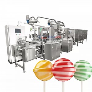 [Hot Item] Flat Lollipop Forming and Packing Machine Flat Lollipop Production Line