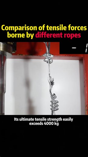 Comparison of tensile forces borne by different ropes usa science knowledge MindMinds | science.enthusias
