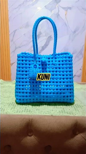 Sakura Woven Bag and Bag Hanger