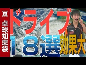 ぐっちぃのドライブ戦術１8選を紹介！【卓球知恵袋】
