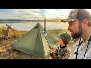 Hot Tent Camping for Deer and Squirrel on Public Land!