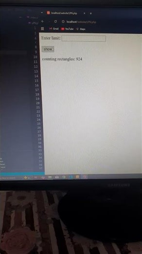 php | Euler project 'counting rectangles' | CodeLearning