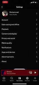 how to turn of canvas on spotify