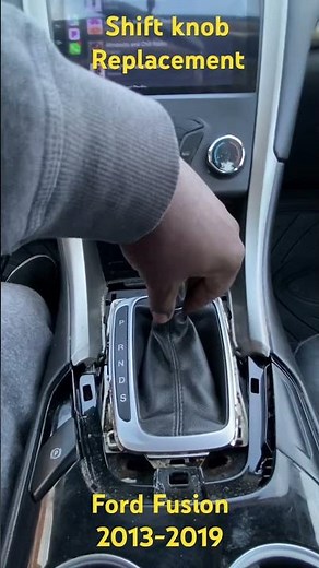 Ford Fusion shift knob replacement Full Video.https://m.youtube.com/watch?v=L72RciE9xgg