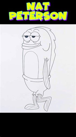 Drawing Nat Peterson in 8 Seconds! ⚡✏️