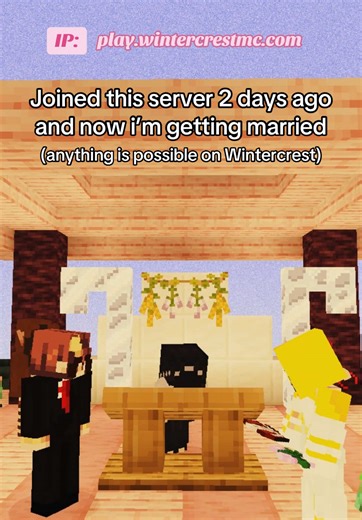 Anything is possible here on Wintercrest! Come join the fun using the IP: Play.wintercrestmc.com 🩵🩵 JAVA 1.21.11 #minecraftserver #java #minecraft #friendlysmp #smp
