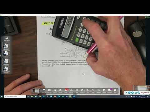 Margin of Error One Benchmark connection and One example
