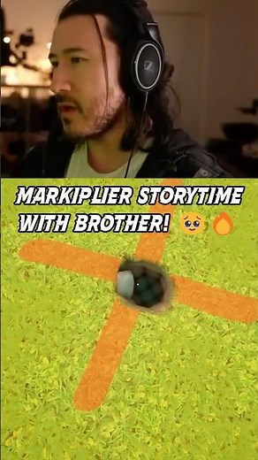 STORYTIME W/ MARKIPLIER & HIS BROTHER! #story #markiplier #brother #gamingvid #viralmoments