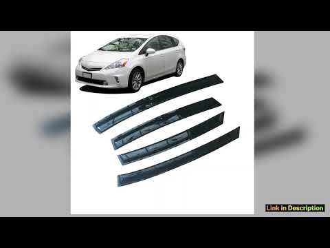 Window Visor for TOYOTA PRIUS V Prius PLUS 2012 2013 2014 2015 2016 2017 2018 2019 Door Visor Wind