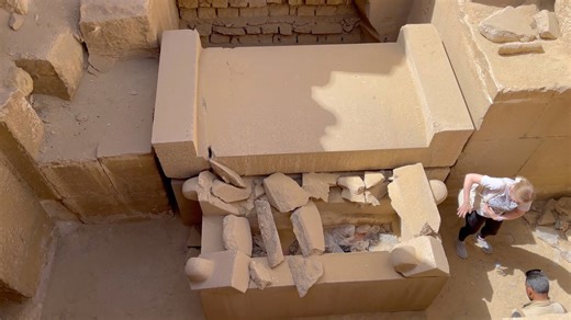 Strange ancient artifacts discovered at Abu Sir in Egypt that raise questions