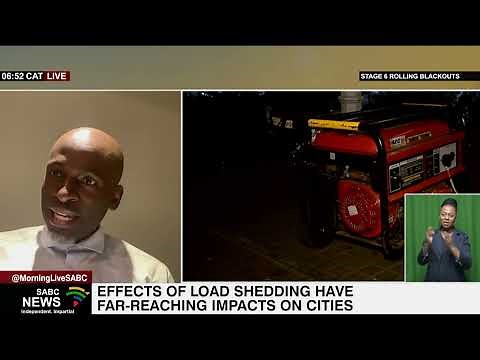 Effects of load shedding have far-reaching impacts on cities