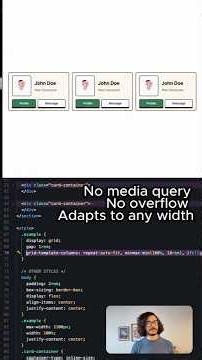 Responsive layout in 1 line of CSS #coding #css #cssgrid #layout #tutorial