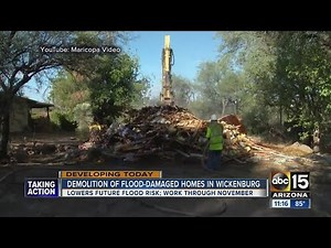 Demolition of homes begins in Wickenburg