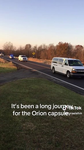 Orion Capsule's Journey: Super Guppy to Mansfield, Ohio & NASA