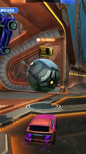 Saved It With No Boost #rocketleague #rl #gaming