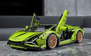 新的玩具！继布加迪后，乐高联合兰博基尼出产的新积木Lamborghini_Sian