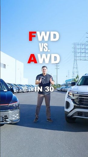 FWD vs AWD Explained in 30 Seconds | Volkswagen 🎯