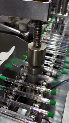 High Speed Automated Assembly Line Manufacturing Precision Ballpoint Pens Efficiently