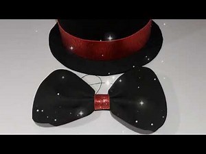 😍Como fazer Cartola de Eva Fácil com Gravata