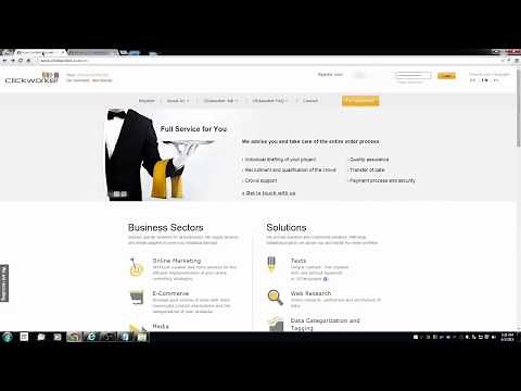 Clickworker - How to start earning money