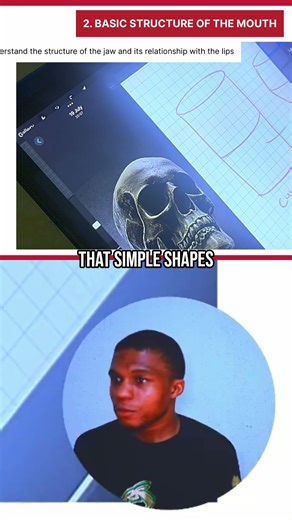 Simple Shapes Simplify Drawing Complex Details #shorts