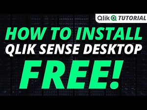 HOW TO DOWNLOAD AND INSTALL QLIK SENSE DESKTOP FREE