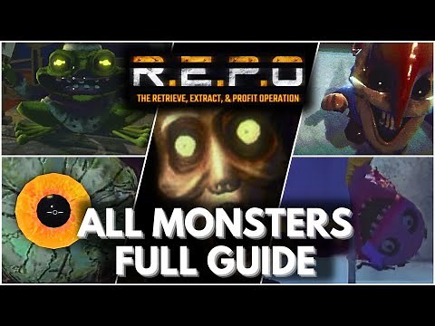 R.E.P.O Full Guide - All Monsters and How To Counter Them Explained