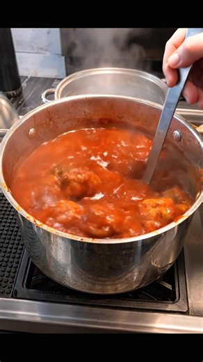 These Meatballs in Marinara Sauce remind me of Sunday dinners at my mom's house, where we’d eagerly wait for the aroma to waft through the air, making our mouths water. Trust me, you'll want to make extra because they're gone before you even get a chance to sit down! #meatballs #marinara #easyrecipe #comfortfood #familyfavorites #dinneridea #homemade Recipe’s waiting for you in the comment 👇 | Recipes & Cooking Guide