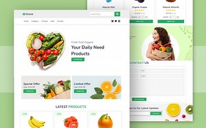 如何让一个'网上杂货店'网站设计使用HTML / CSS / JAVASCRIPT[代码]
