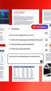 Adobe Acrobat on Instagram: "Meet AI Assistant in Acrobat. Interact with your document for quick answers and one-click summaries to create impactful content and level up your productivity. All you have to do is ask. ⁉️"