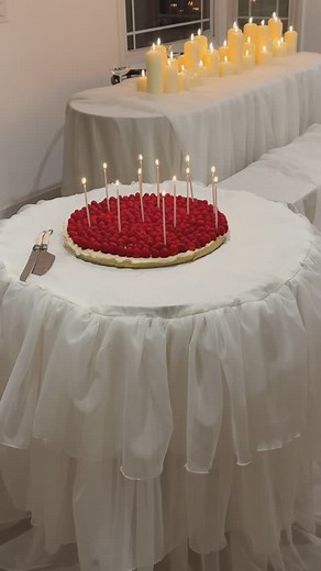 Alessandra Brontsema | Giant Raspberry Birthday Cake 🎂✨ Vanilla Cake Recipe (for 1 sheet pan, double recipe for 2 shown in video) -1 cup butter (softened)... | Instagram