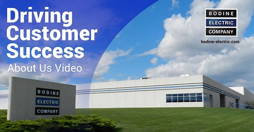 About > Bodine Electric Company